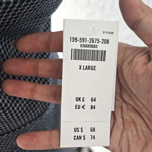 A&F Houndstooth Dress w/ Pockets XL NWT - Picture 3 of 5